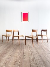 4 Danish Mid Century Teak