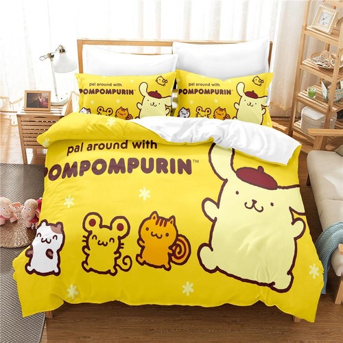 Pompompurin cartoon quilt - pompompurin,