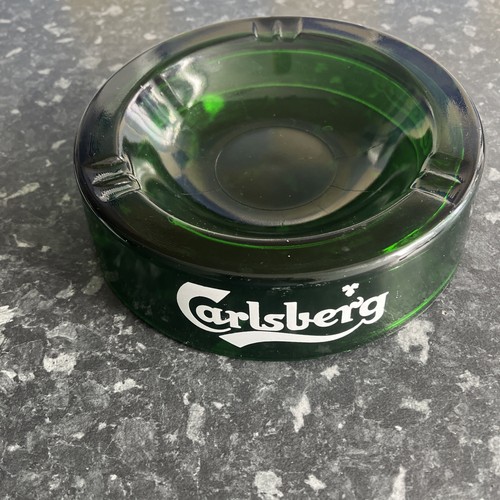 Carlsberg vintage green glass - carlsberg,