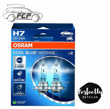 OSRAM Cool Blue Intense Next Gen H7 Headlight Bulbs (Twin) 64210CBN-2HB 5000K
