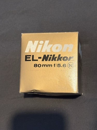 Nikon nikkor 80mm 6 - el-nikkor,