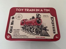 Express Toy Train in a Tin Old