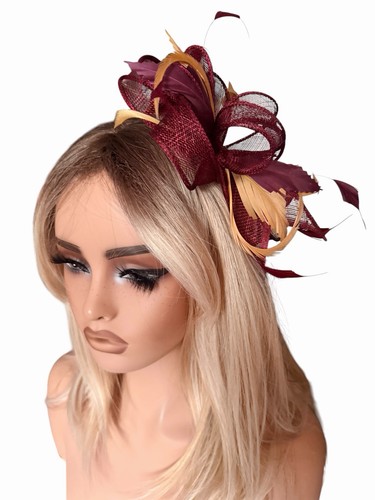 Burgundy and hold comb - and,