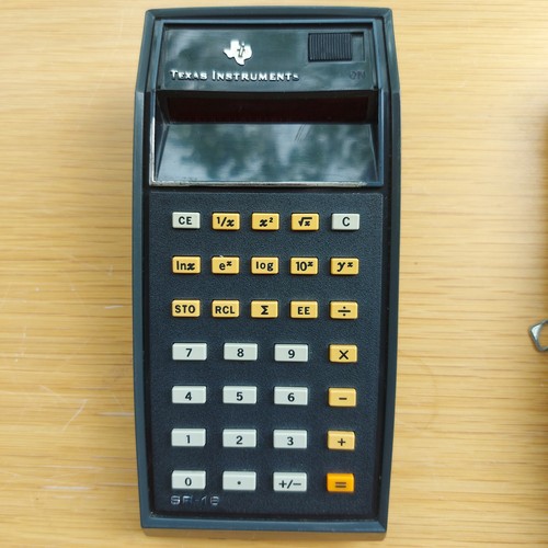 Texas instruments 1st - sr-16, (1st
