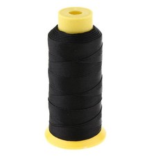 200Meters Heavy Duty Bonded Nylon Thread for Upholstery Canvas Leather Black New