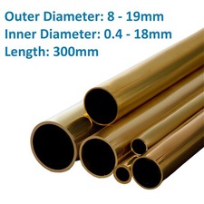 Brass Hollow Tube OD 8 - 19mm