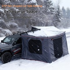 270°Fan-Shaped Car Awning