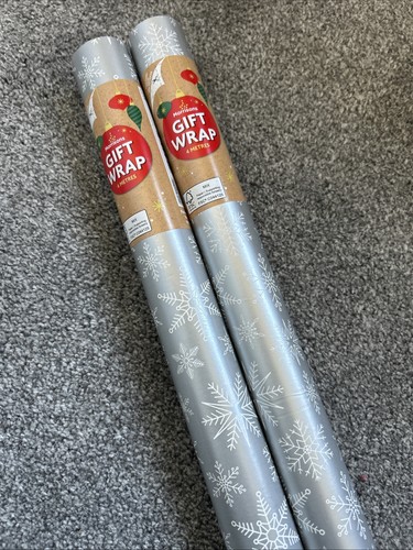 Rolls silver snowflake 4m - 2,