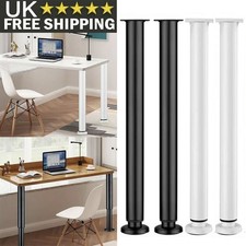 2/4x Adjustable Kitchen Worktop Desk Breakfast Bar Table Leg Support 710-1100MM