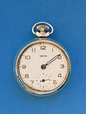 Vintage 1950s British Smiths Pocket Watch WORKING