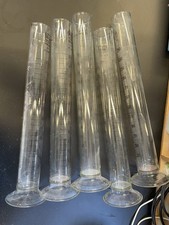Volac Measuring Cylinders x 5 Chemistry Equipment
