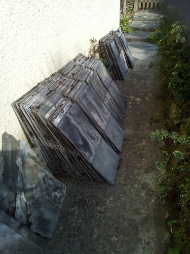 Used fibre cement - , roofing