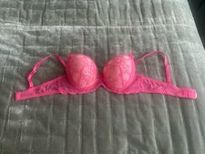 Ladies size 32C Secret Possessions Pink Lace Bra