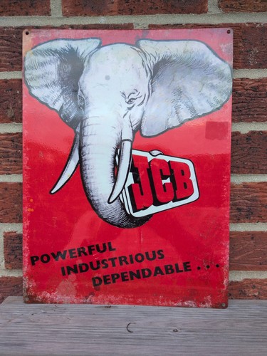 Jcb elephant small - elephant, sign