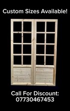 8 Pane Summerhouse Doors |