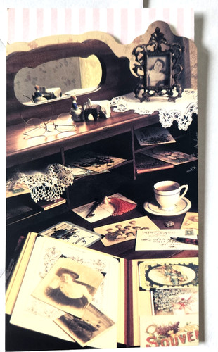 Greeting card antique old - card,