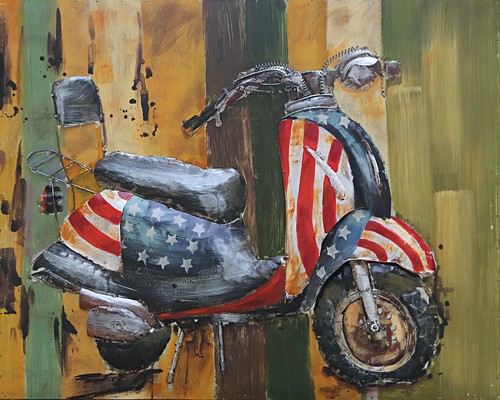 Classic moped dimensional - classic, 3