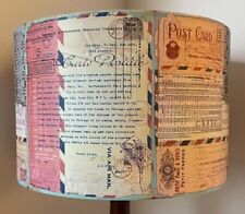 Vintage Letters lampshade