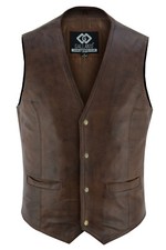 Mens brown soft leather - brown,