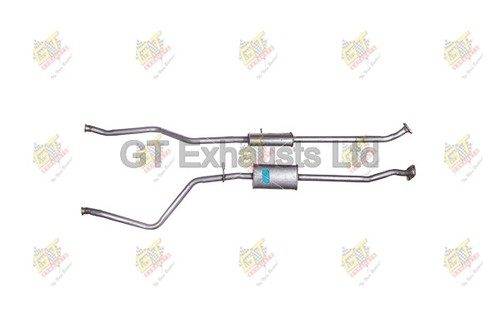 Exhaust silencer centre pipe - silencer,