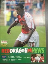 Wrexham v Wigan Athletic(LDV Vans Trophy(North) 1st round 93/4) 16/10/2001