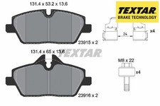 FRONT BRAKE PADS SET 2391508 TEXTAR I