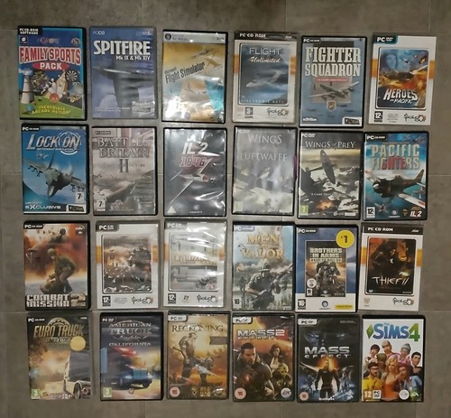 Mixed pc cd rom games - 24, pc-cd