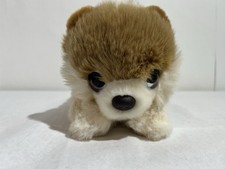 Keel Toys Pomeranian Dog Soft Toy Signature Cuddle Puppies 9.5” Brown Cream 