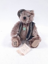 Vintage Mohair Hermann Pluschiere Jointed Teddy Bear Grandpa Bear No 255