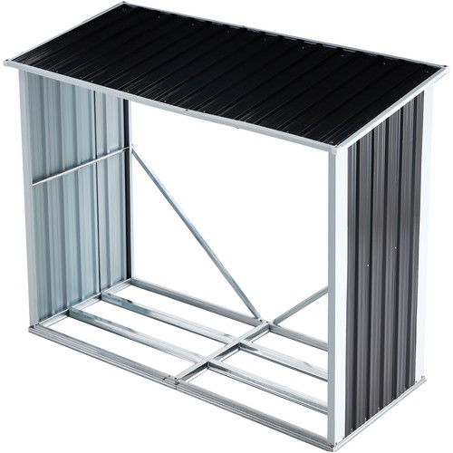 Log storage shed - log, shed,log