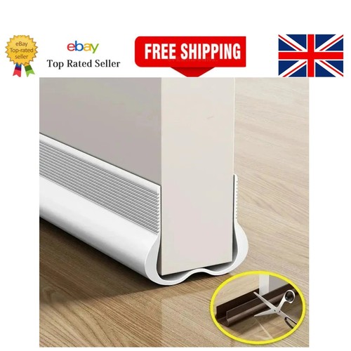 Flexible door draft stopper - flexible,