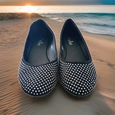 Bebo Ladies Studded Black Flat