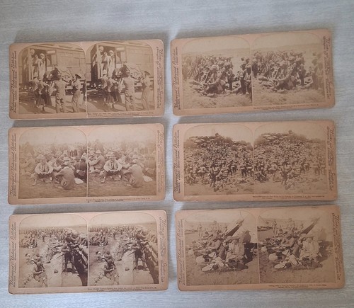 Boer war stereoview cards - 6,