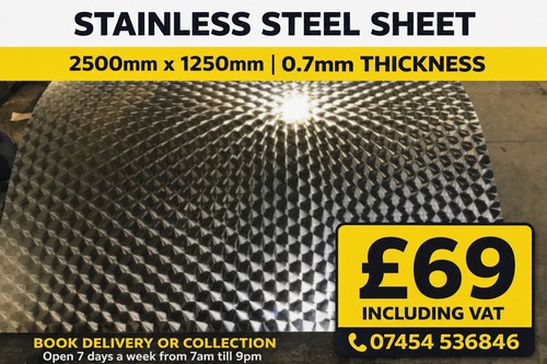 Stainless steel sheets 2500 - steel,
