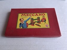 Meccano Vintage Set 0 Box With Small Parts Box & Instructions No 49.0 13/449/5