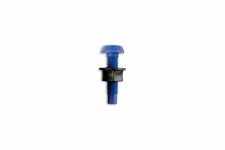 Number Plate Fixing 1" Blue