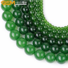 Assorted Colors Round Jade
