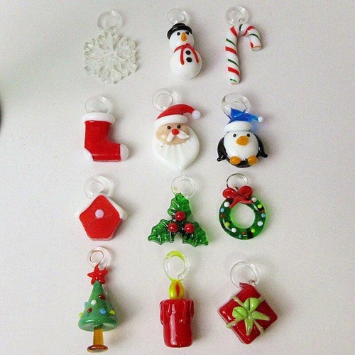 Stained glass christmas tree - glass,