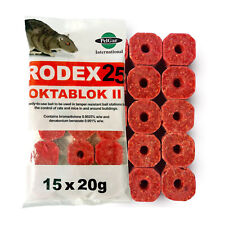 Max Strength Rat & Mouse Poison/Killer Wax Bait Blocks | Quick Kill in One Feed!