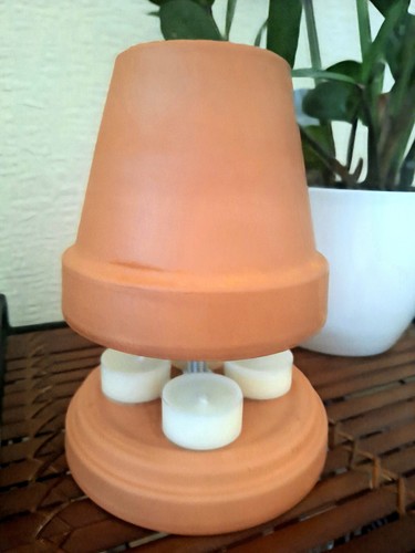 Tealight terracotta heater - tealight,