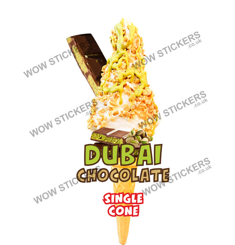 Ice cream van sticker dubai - van,