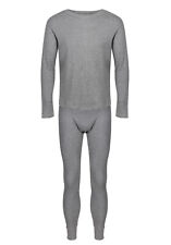 MENS THERMAL SET EX UK STORE LONG JOHNS LONG SLEEVE TOP XS-XXL 2PC BRUSHED SET