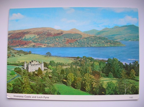 Inveraray castle and loch - castle,