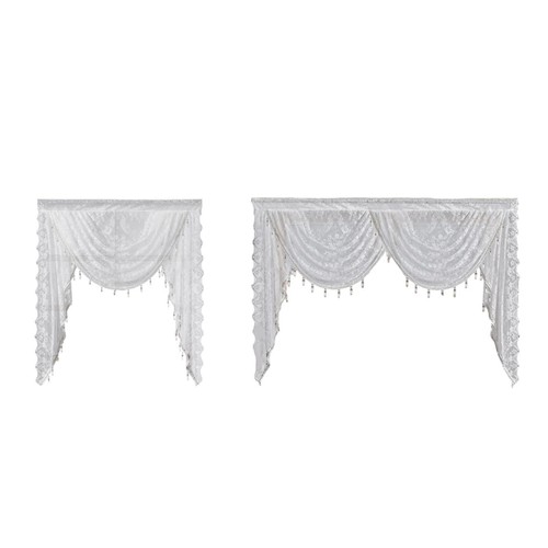 Waterfall window valance swag - waterfall,