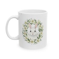Cute Bunny Rabbit Coffee Mug