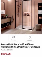 Arezzo Shower Enclosure (no