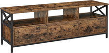 TV Stand, TV Cabinet for up to 65 Inch TV with 3 Drawers , 40 X 147 X 50 Cm