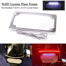 7''x 4'' Chrome License Plate