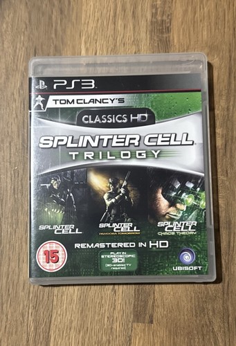 Splinter cell trilogy - trilogy, ps3