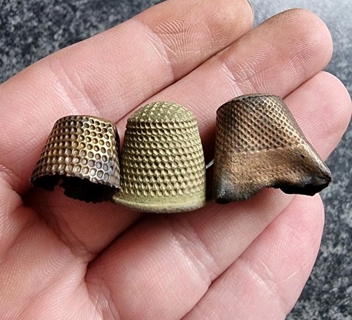 Thimbles post medieval metal - post,